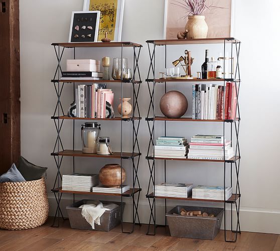 Pottery Barn Shelving Unit