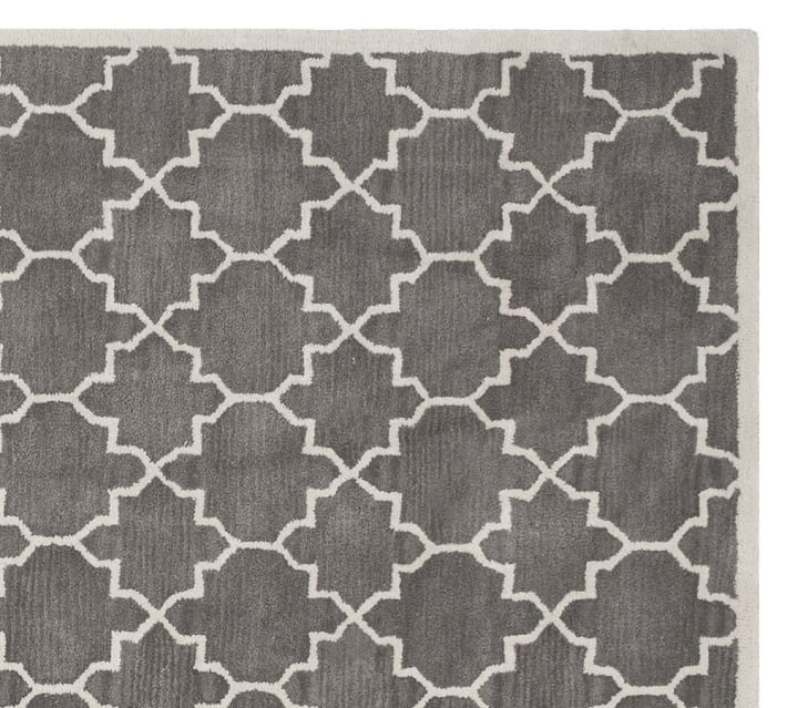 Gray Rug 8x10