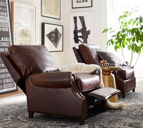 James Leather Recliner
