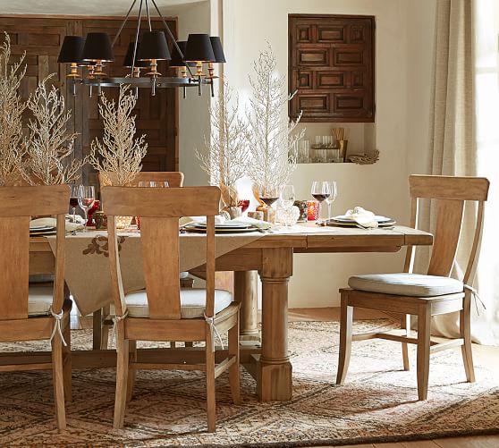 Black Linen Chandelier Shade, Set of 2 Pottery Barn