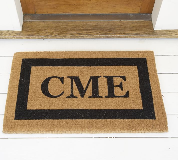 Personalized Doormat Pottery Barn