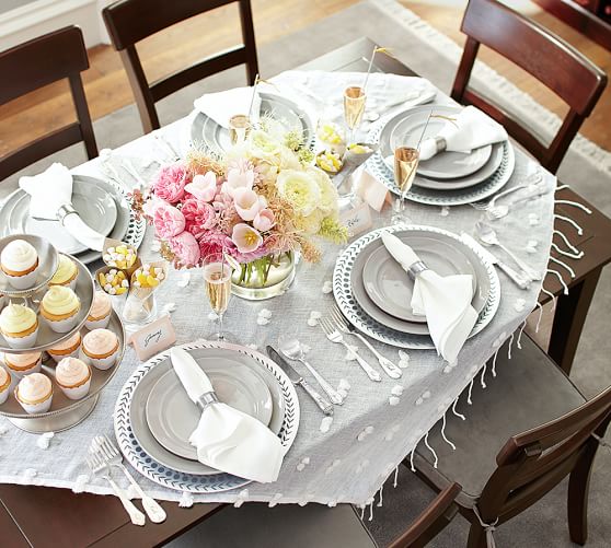 Patterned Silver Charger Plates Pottery Barn