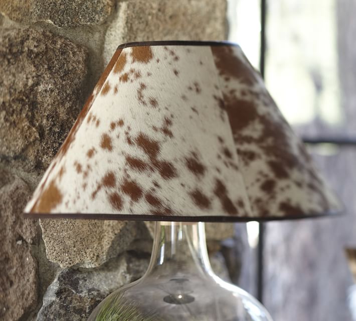 Pb Basic Cowhide Lamp Shade