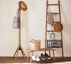 Small Hall Trees Coat Racks Entryway Furniture Pottery