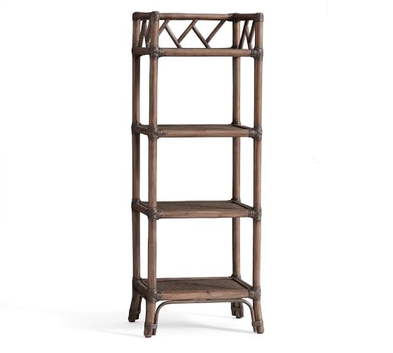 Rattan Floor Storage Pottery Barn