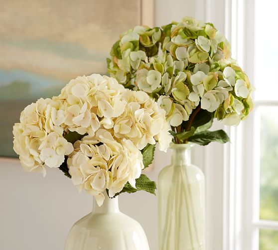 Faux Hydrangea Stems Pottery Barn
