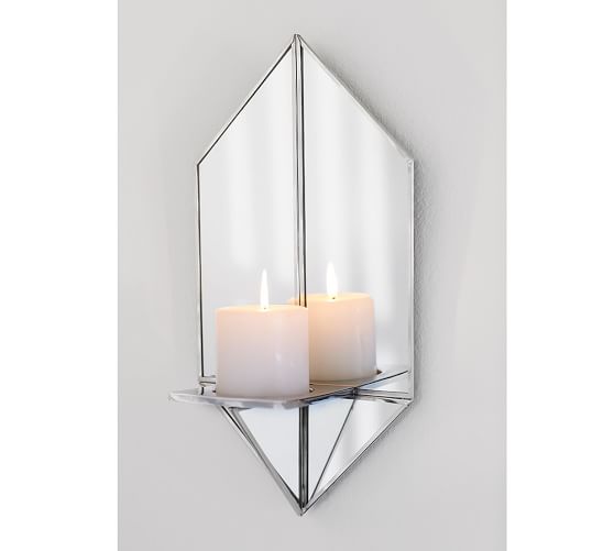 Lexa WallMounted Candle Holder Pottery Barn