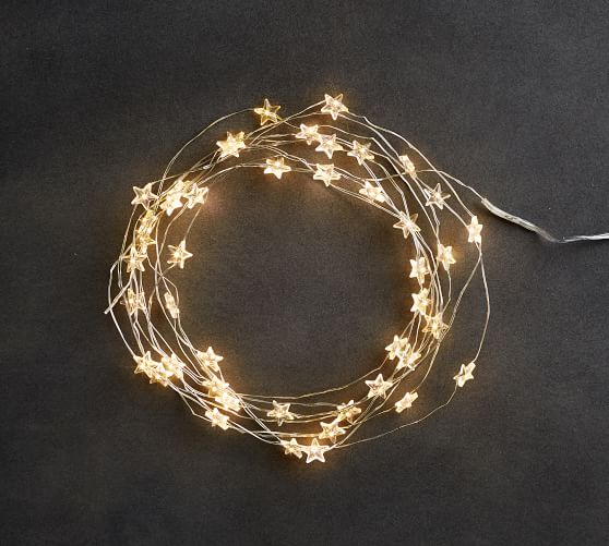 Mini Star String Lights Pottery Barn