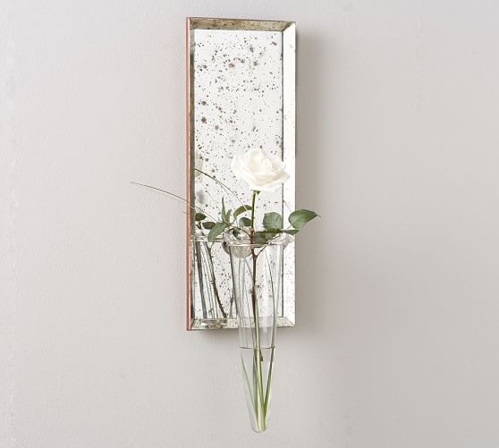 Antique Mirror Wall Vase Pottery Barn