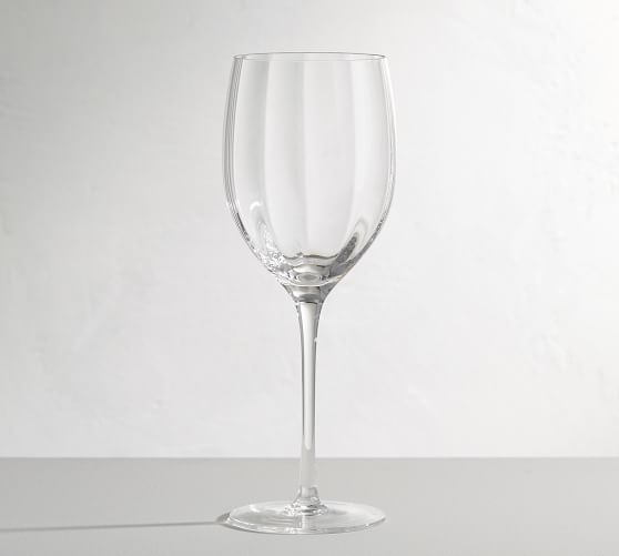Optic Wine Glasses Pottery Barn