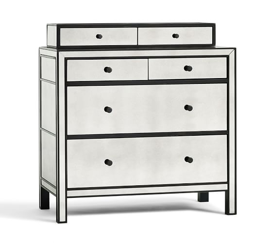 Marnie Mirrored Dresser Pottery Barn