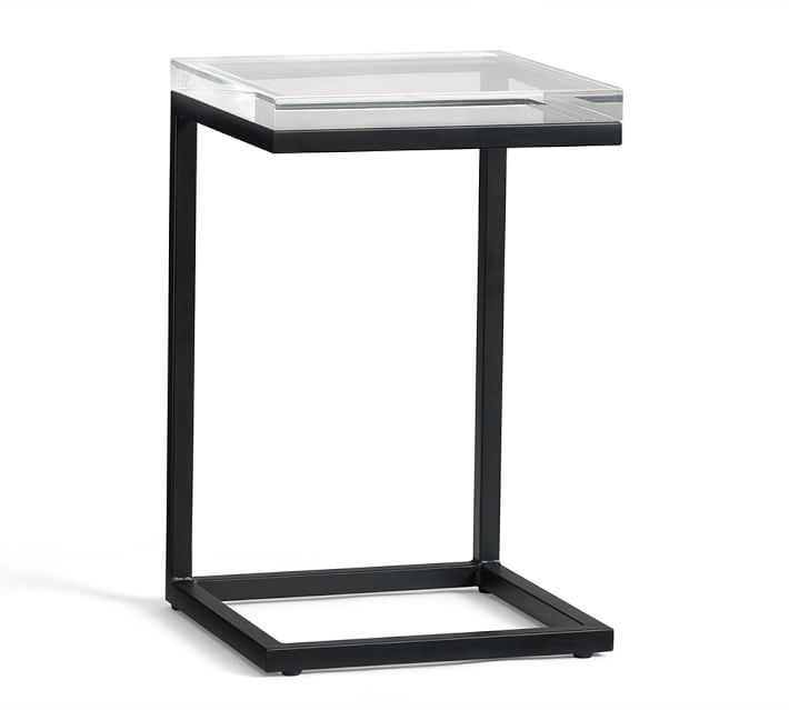 Barton Acrylic Top C Table Pottery Barn