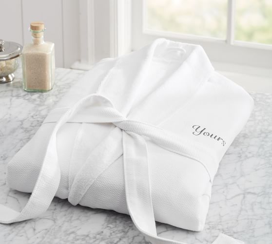 Organic Spa Robe Pottery Barn
