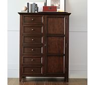 Solid Mahogany Wood Bedroom Furniture Pottery Barn Hudson Chifforobe