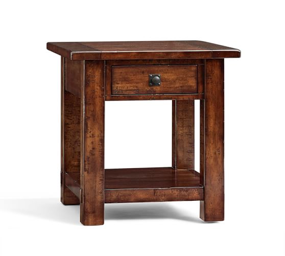 Benchwright Square End Table Pottery Barn