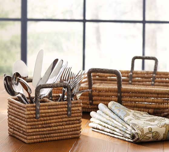 Paros Flatware Caddy Pottery Barn