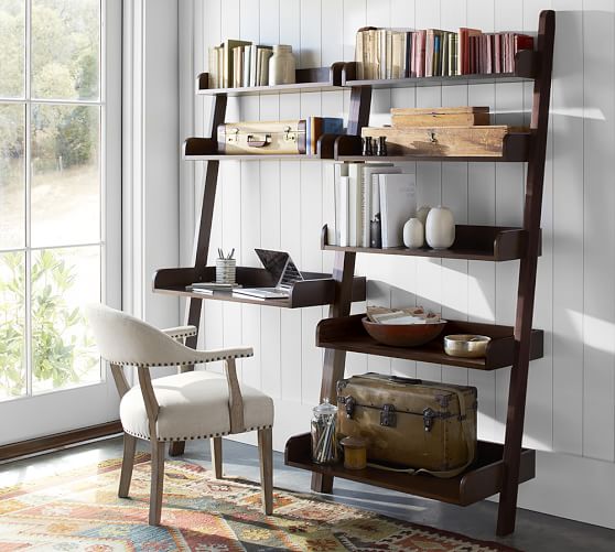 Studio Wall Desk and Shelf Set, Office Desk Pottery Barn