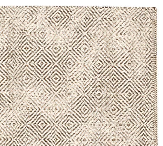 Duncan Diamond Natural Fiber Rug Swatch Pottery Barn