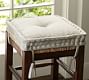 PB Classic Bar Stool Cushion | Pottery Barn