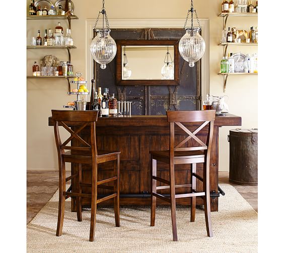 Rustic Ultimate Bar Large Pottery Barn