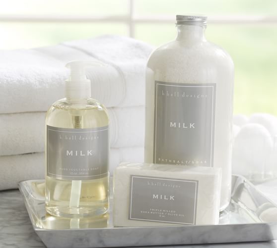 K Hall Designs Soaps Milk Pottery Barn