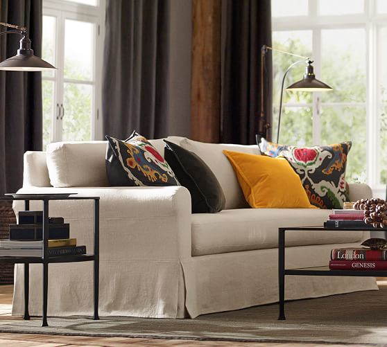 York Roll Arm Furniture Slipcovers