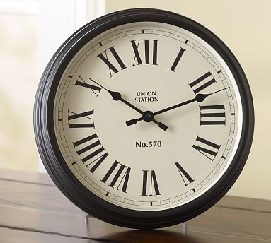 Union Station Clock Pottery Barn