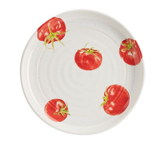 Rustic Tomato Plate Set Of 4 Pottery Barn