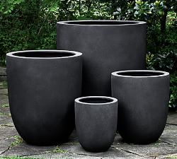 planters outdoor pottery barn pots planter garden patio plant