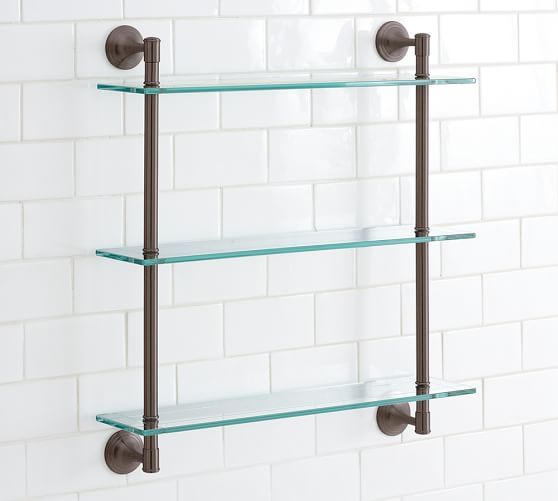 Bathroom Wall Shelves Pottery Barn