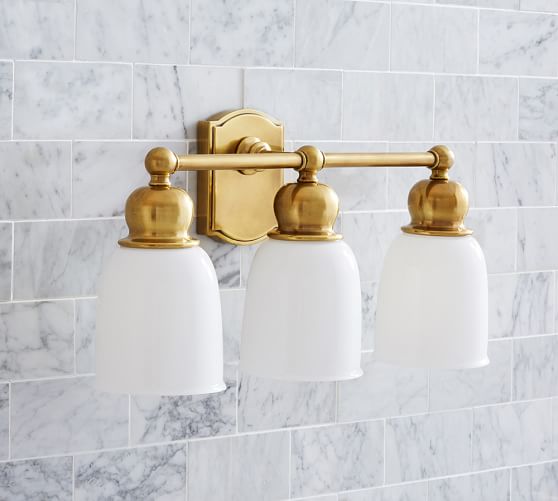 Bathroom Light Fixtures & Vanity Lights Pottery Barn