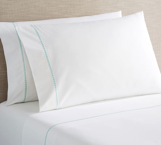 White Bedding Pottery Barn