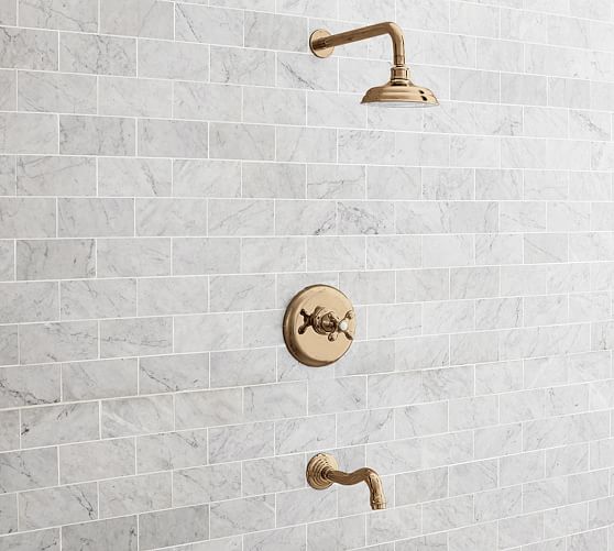 Bathroom Faucets Sink Faucets & Bathtub Faucets Pottery Barn