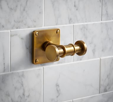 Vintage Brass Wall Hook