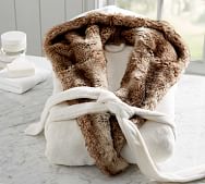 Sherpa Robe Pottery Barn