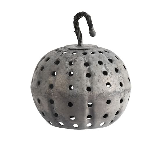 Galvanized Metal Pumpkins Pottery Barn