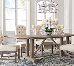 Rustic Narrow Dining Tables Pottery Barn Rustic Narrow Dining Tables Pottery Barn