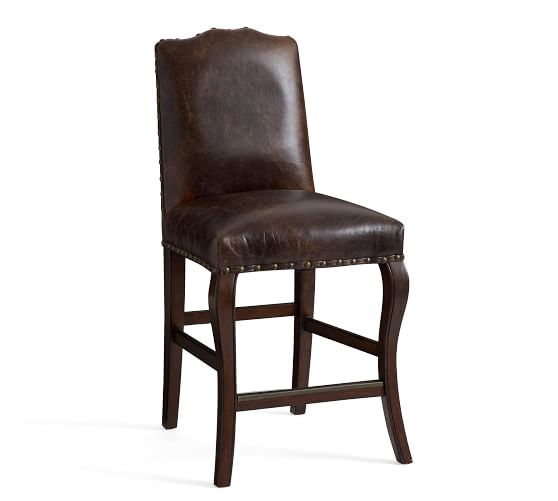 Leather Bar Stool