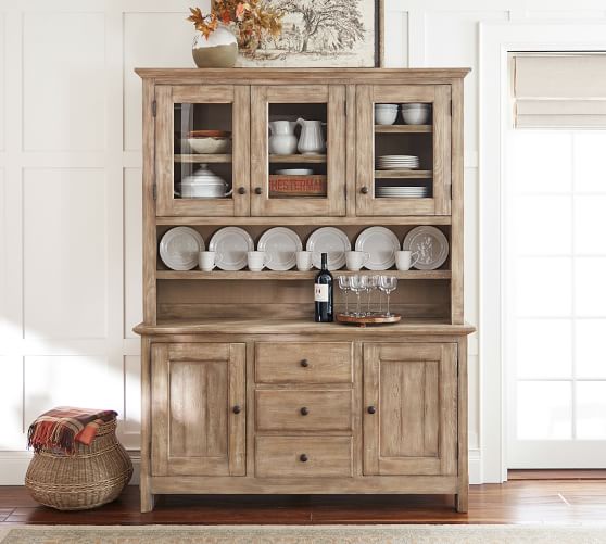 Buffet Tables Sideboards China Cabinets Pottery Barn Benchwright Buffet Hutch