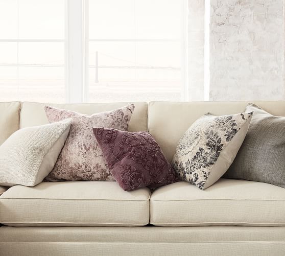 Maddie Textured Pillow Covers Pottery Barn