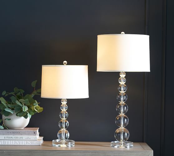Stacked Crystal Table Lamp Base Pottery Barn