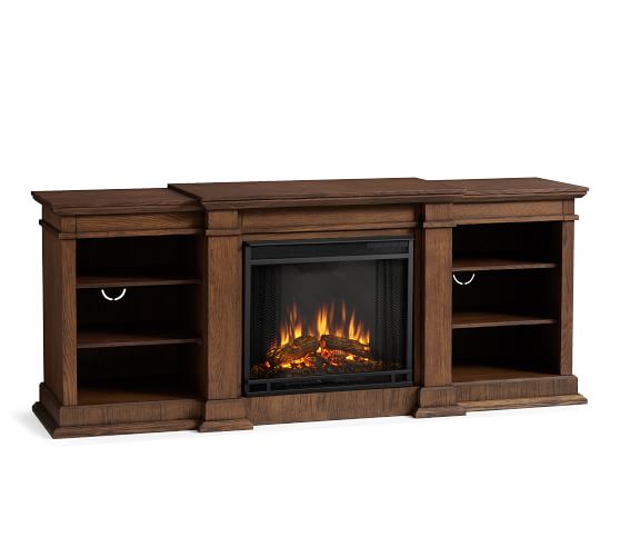 Fireplace TV Stands & Entertainment Centers Pottery Barn
