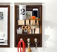 Wall Mounted Organizers Pottery Barn Daily System Office Organizer