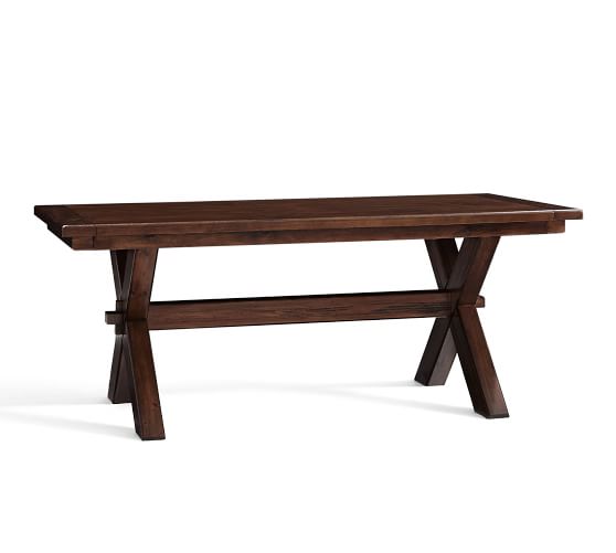 Dining Room Tables Pottery Barn Toscana Extending Dining Table Tuscan Chestnut