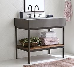 Single Sink Vanities Bathroom Vanities Pottery Barn