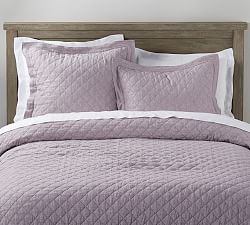 Pottery Barn Purple Bedding