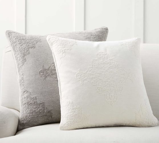 Maddie Textured Pillow Covers Pottery Barn