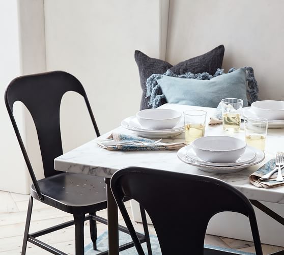 Maxx Metal Dining Chair Pottery Barn