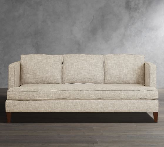 Harper Upholstered Sofa With Tufted Seat Cushions