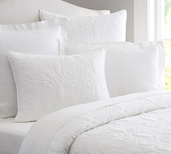 Washed Cotton Quilt Sham Pottery Barn